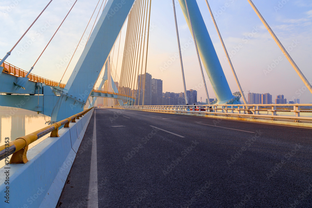 Obraz premium road on bridge