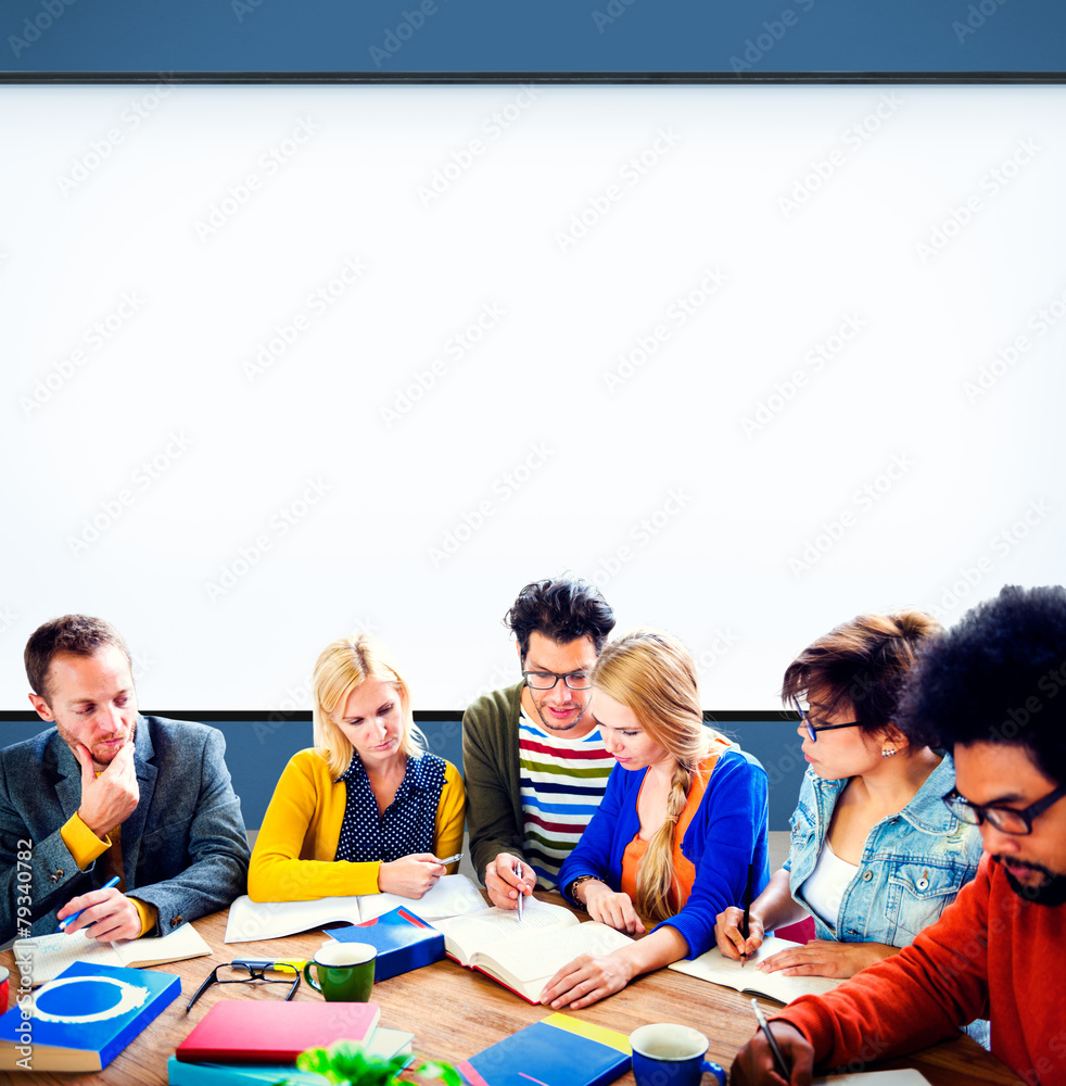 People Meeting Confernece Teamwork Discussion Concept People Meeting Confernece Teamwork Discussion Concept