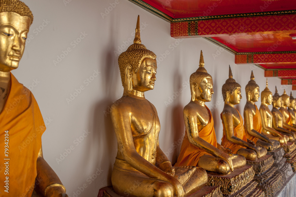 Obraz premium Buddhafiguren in Bangkok