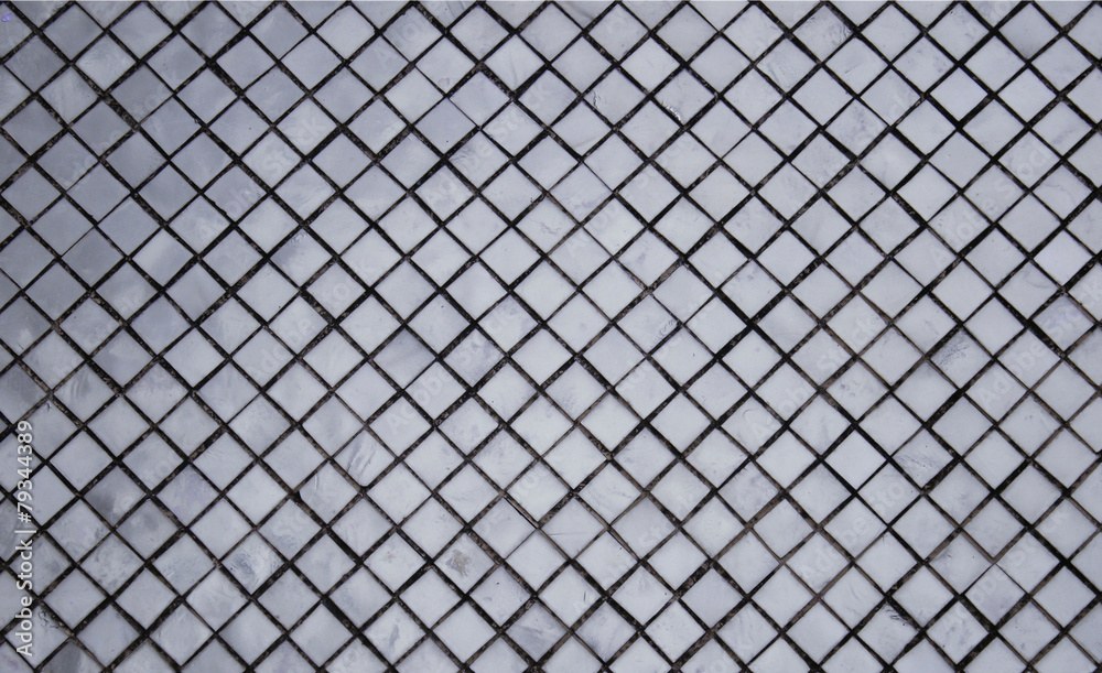 Fototapeta premium silver wall of thai temple