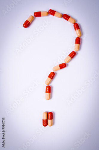 Pills question mark