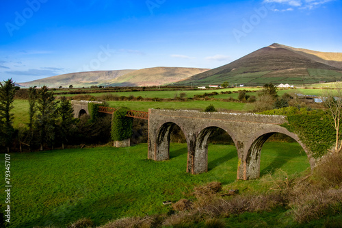 Obraz na płótnie Lispole Viaduct, County Kerry, Ireland w salonie