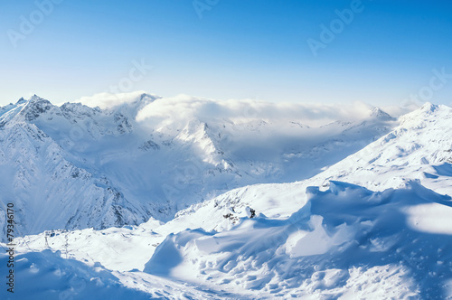 Winter mountains © smallredgirl