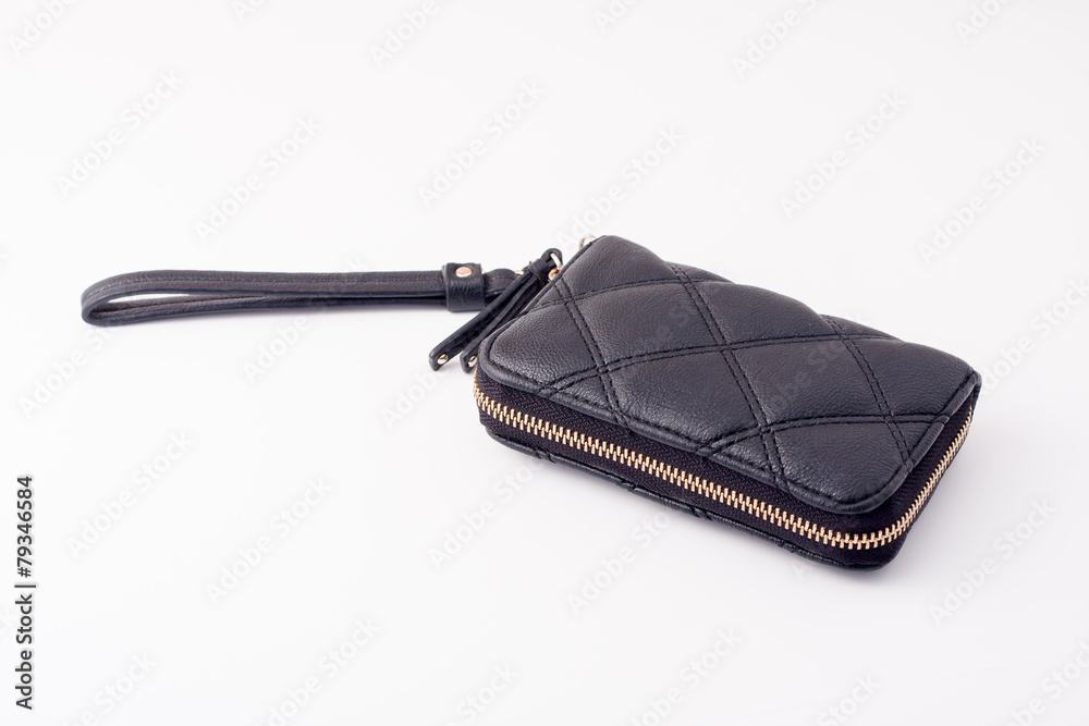 black wallet with gold zipper black wallet with gold zipper