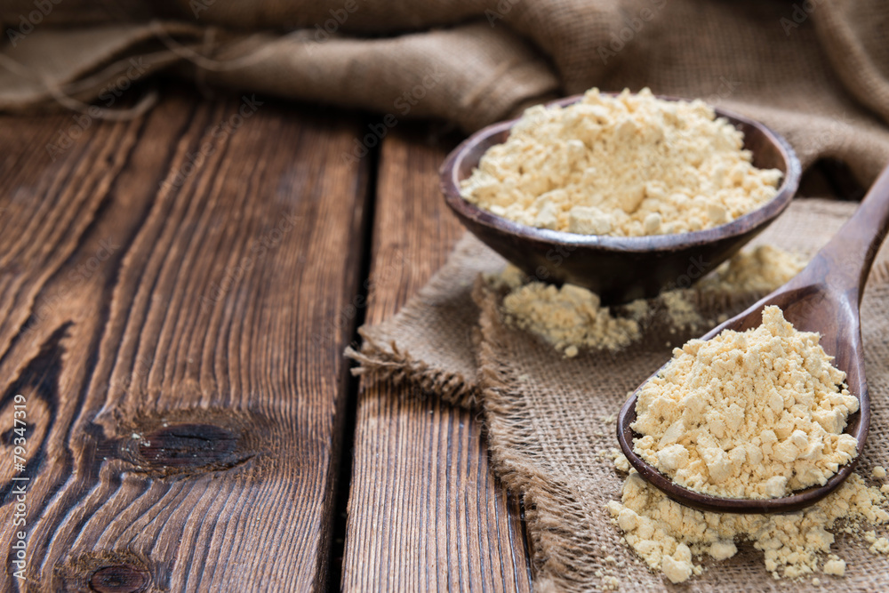 Portion of Soy Flour Portion of Soy Flour