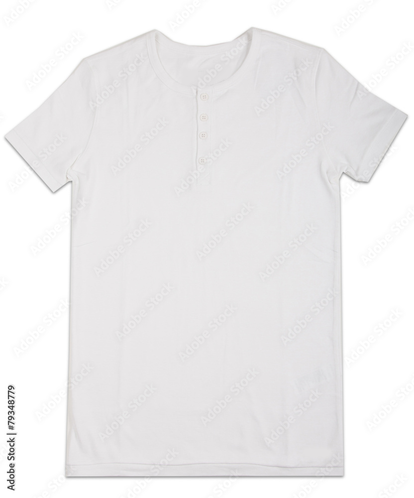 t-shirt template isolated on white. t-shirt template isolated on white.