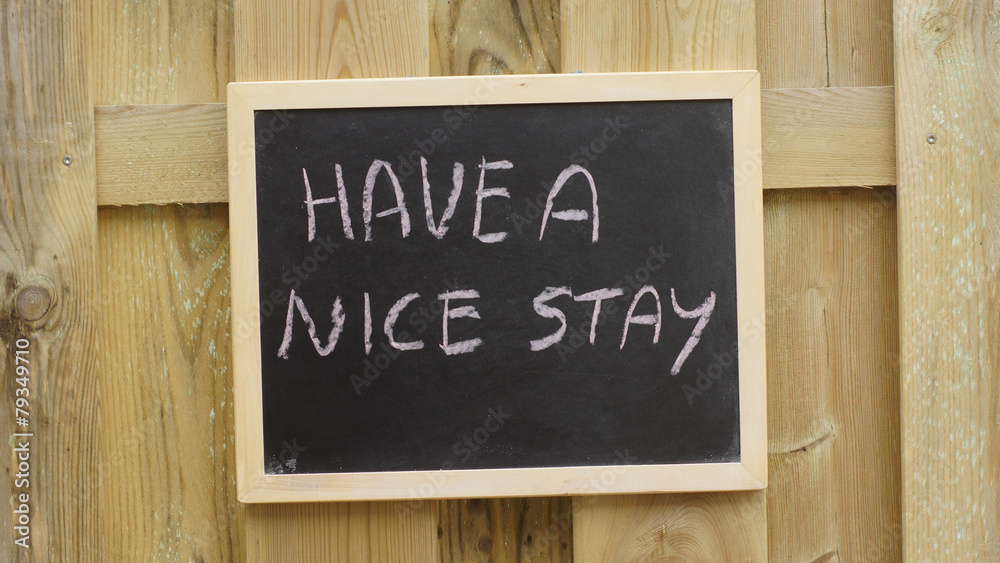 Have a nice stay