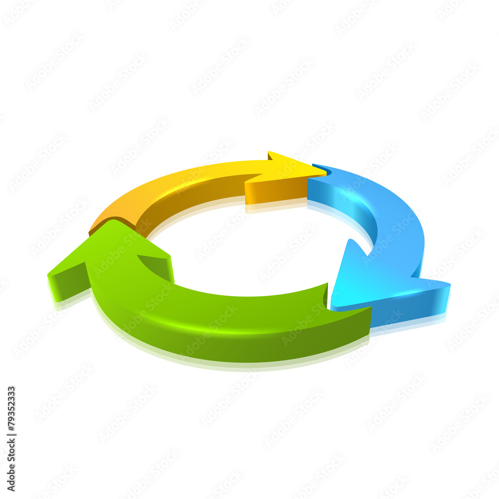 Circular Arrow 3D