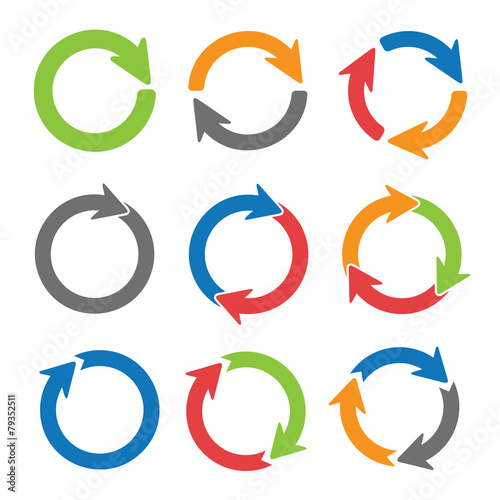 Arrow circles