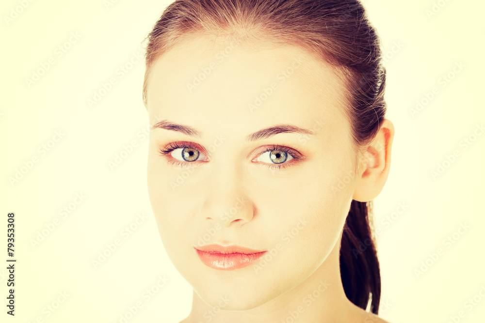 Fototapeta premium Beautiful young student woman.