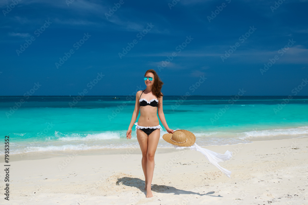 Woman at beach