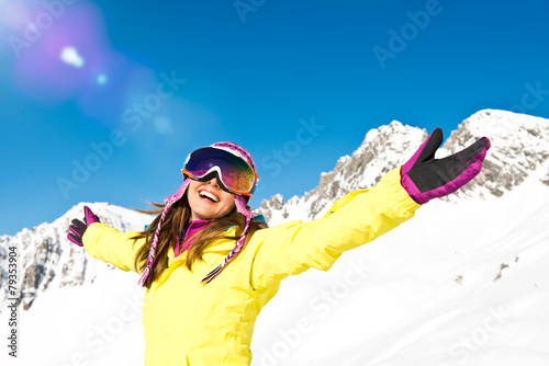 Spass im Skiurlaub photo