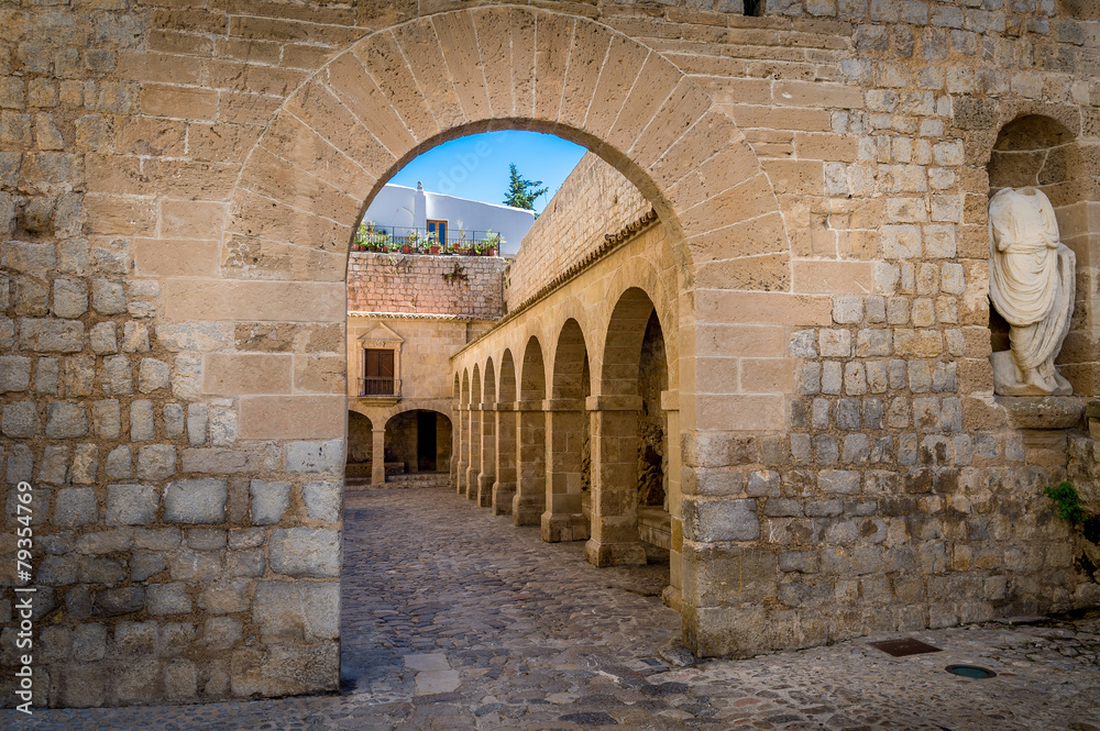 Naklejka premium Fortress walls