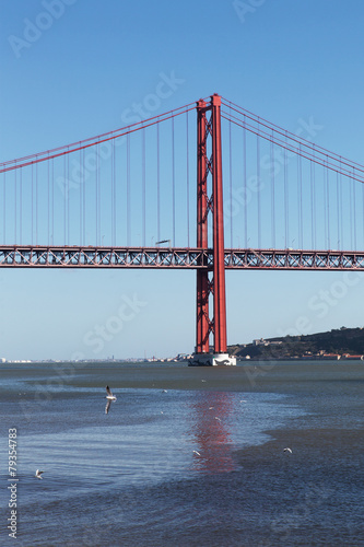 25th april bridge  Lisbon  Portugal.