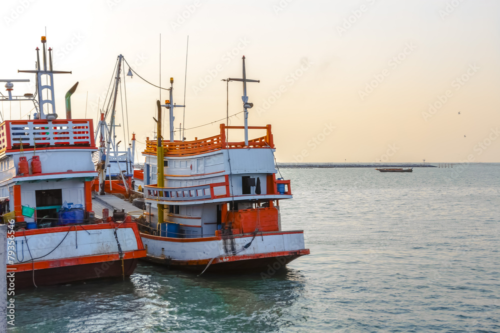 Fototapeta premium Fishing boat
