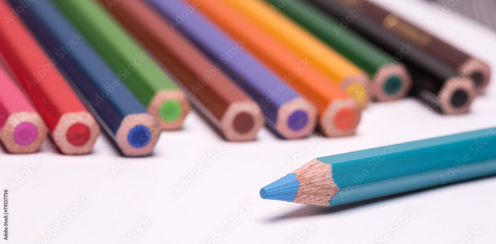 colorful pencils