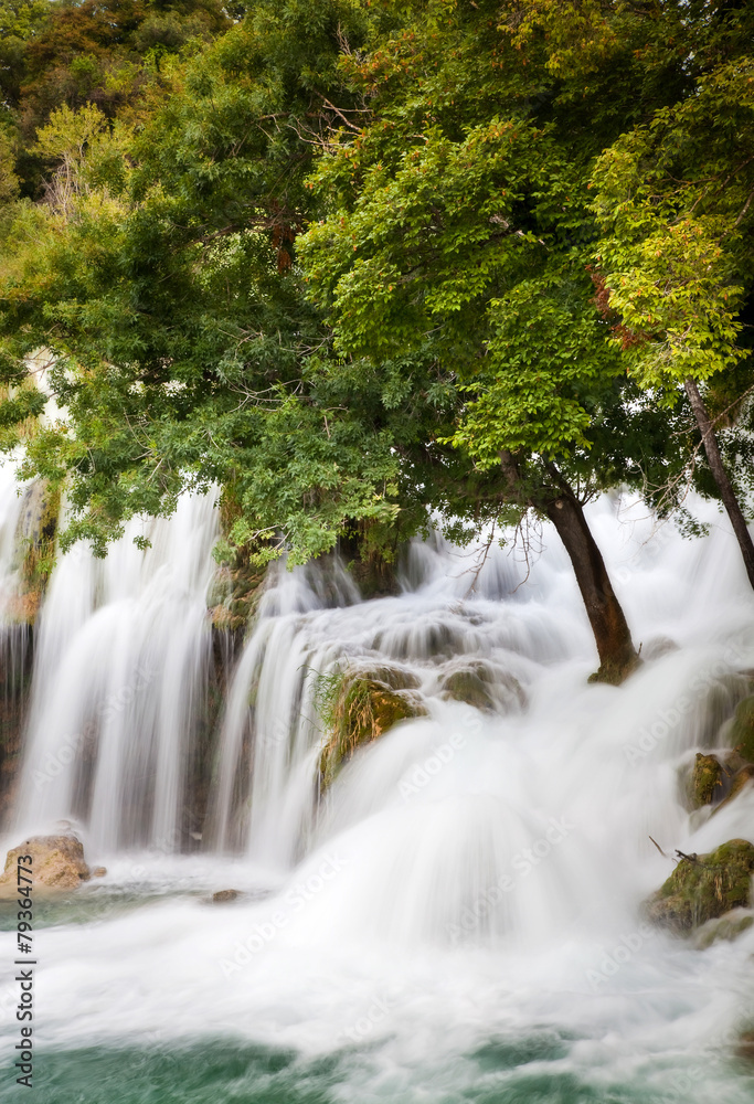Fototapeta premium Krka waterfalls