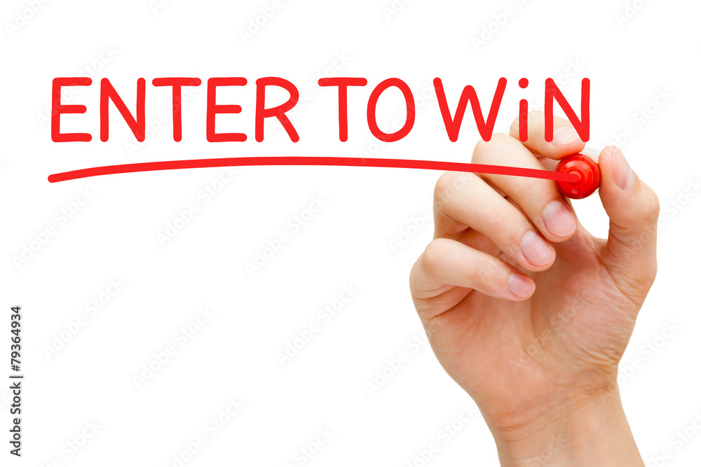Enter to Win Red Marker