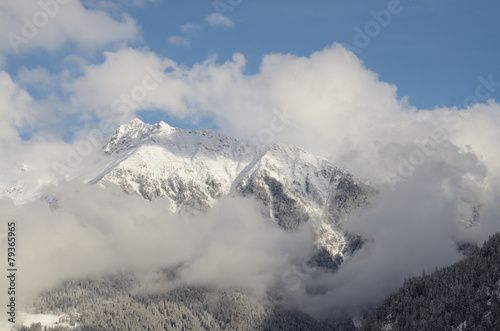 montagne con nuvole © franzdell
