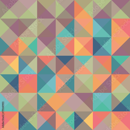 Abstract vector triangular pattern background