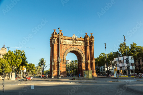Triumph Arch in Barcelona, Spain
