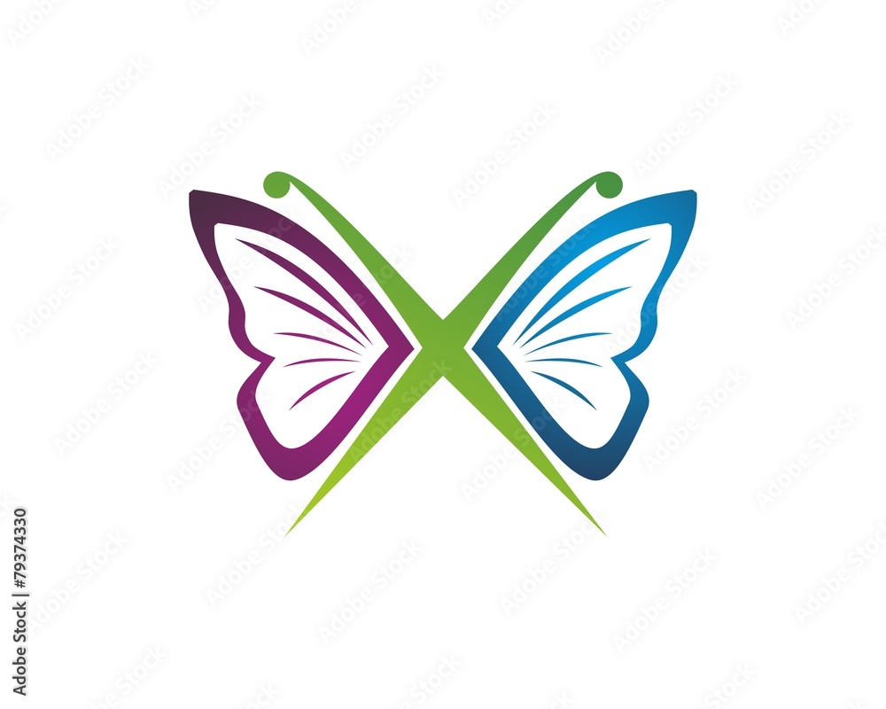 butterfly logo