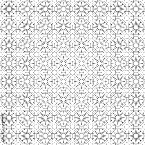 Geometric seamless pattern.