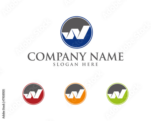 W Letter Logotype