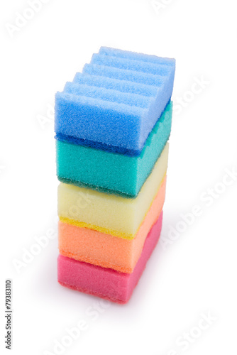 colorful sponges