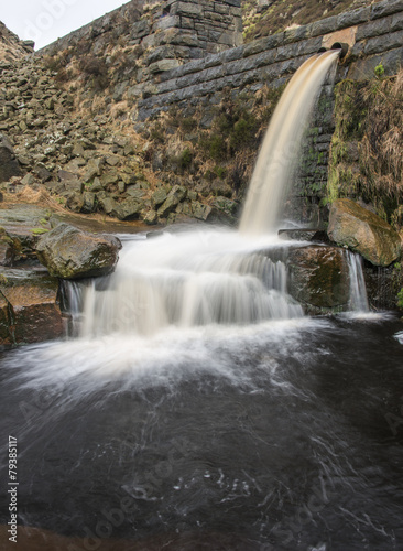 Overflow chutes on a small stream © petejeff
