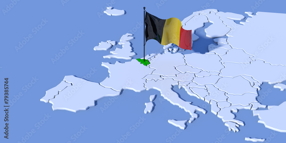 Bandiera belgio cm.30x45 - Bandiere Nazionali di Navigazione - MTO