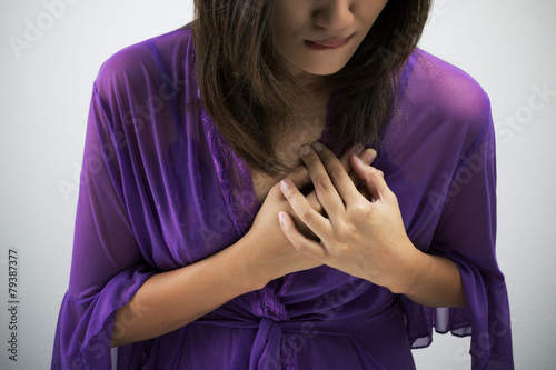 Heart attack symptom photo