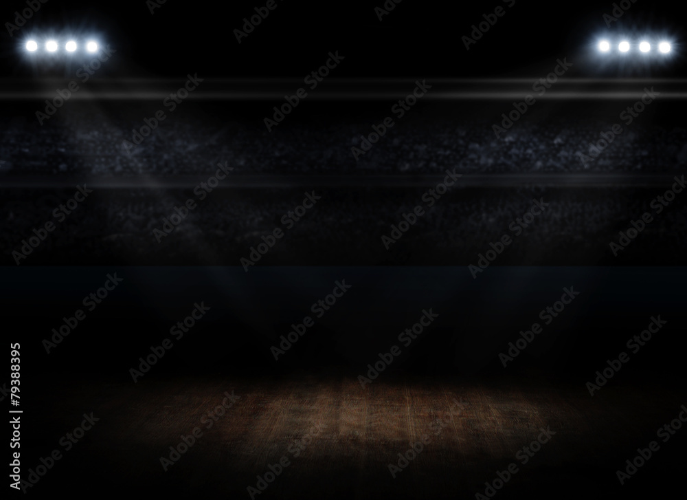 Fototapeta premium Sports hall interior