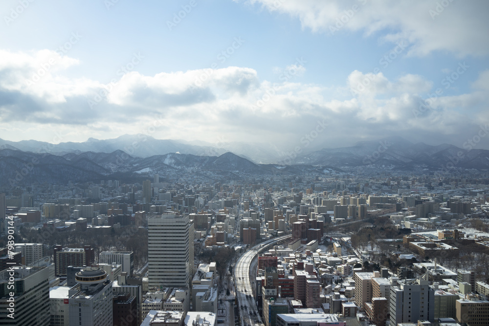 Fototapeta premium 札幌市風景