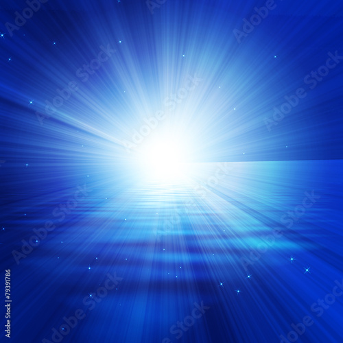 fond bleu abstrait
