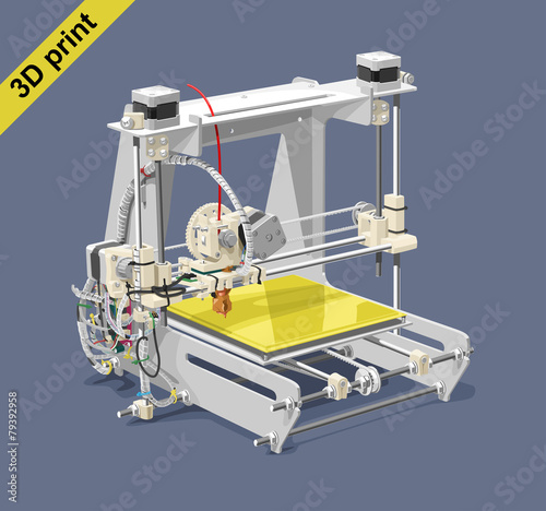 plastic 3D printer