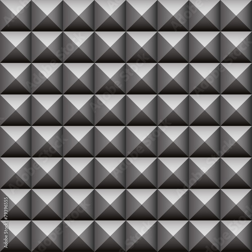 Studded, pointed background, seamless pattern