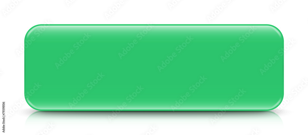 long sea green button template with reflection long sea green button template with reflection
