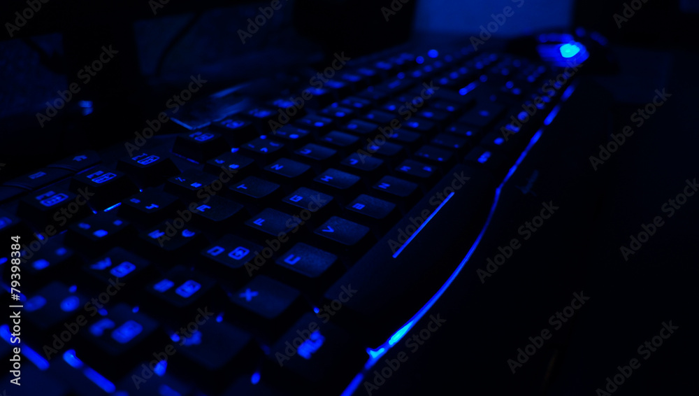 Gaming Tastatur Blau 2