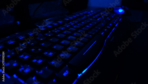 Gaming Tastatur Blau 2