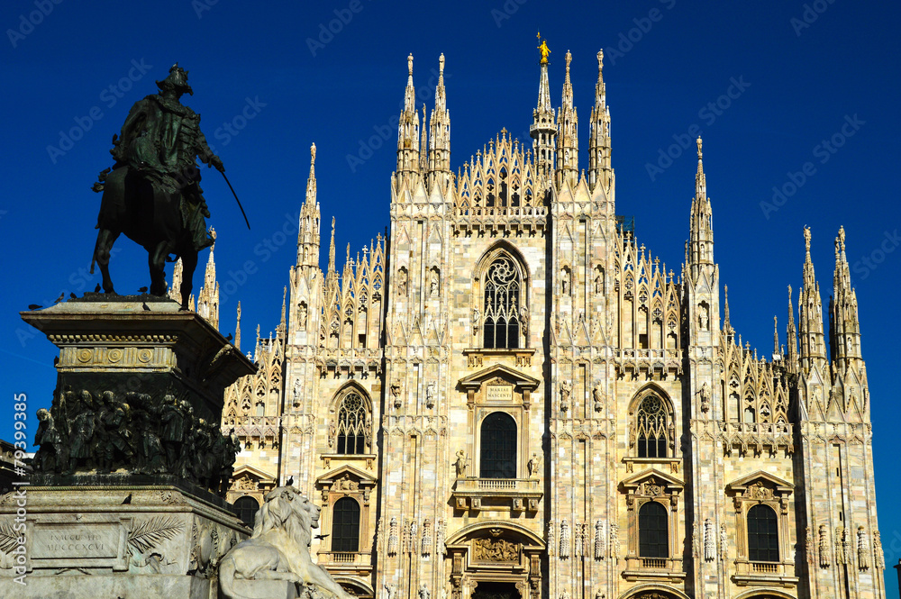 Naklejka premium Milan Cathedral