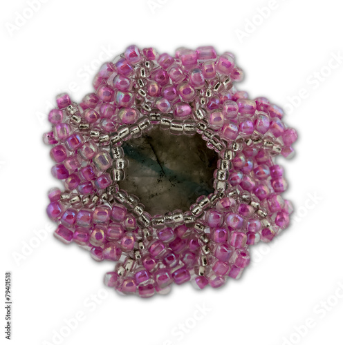 Crystal cluster ring