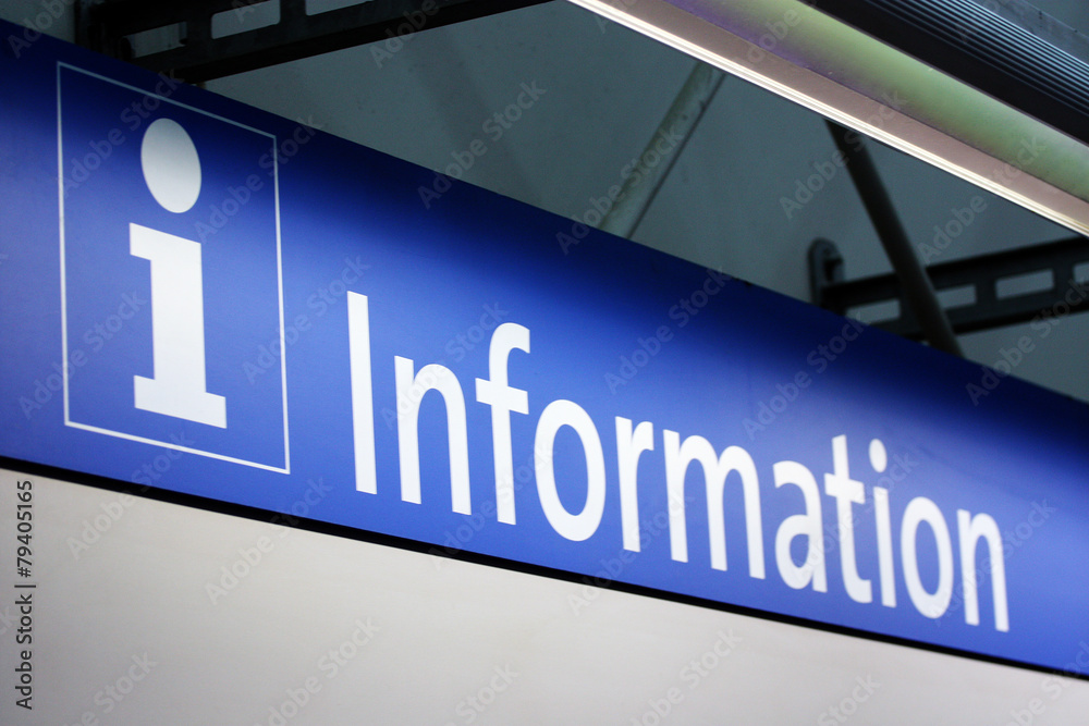 Informationsschild Informationsschild
