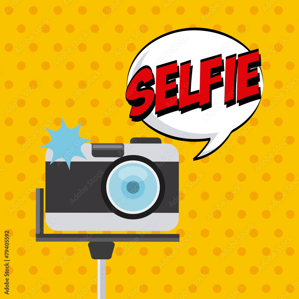 Obraz premium selfie design