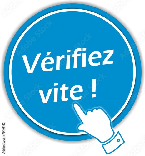 bouton vérifiez vite