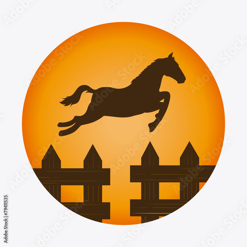 Farm design, vector illustration.