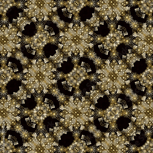 Ornate Baroque Decorative Pattern