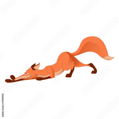 Cartoon fox