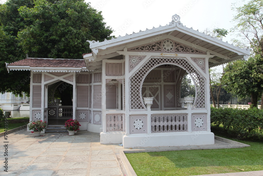 Obraz premium Bang Pa In Palace palace, Ayutthaya, Thailand