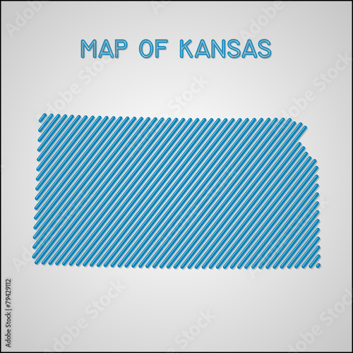 map of kansas